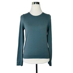 Athleta Teal Long Sleeve Top